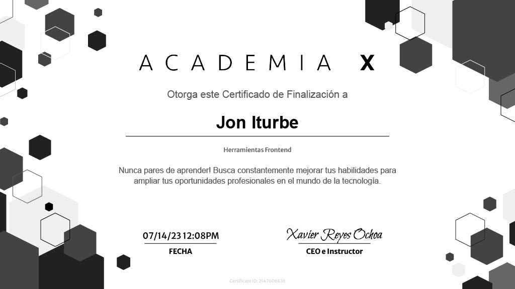 Clase Maestra: Herramientas Frontend en Academia X