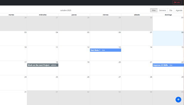 Calendar App
