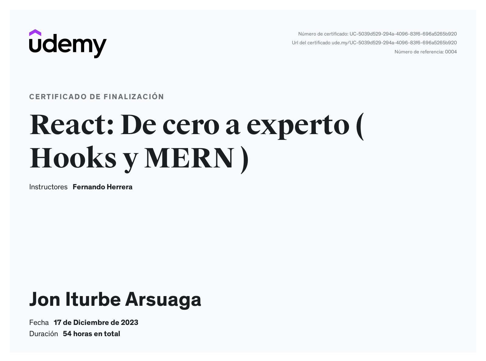 React: Hooks & Mern
